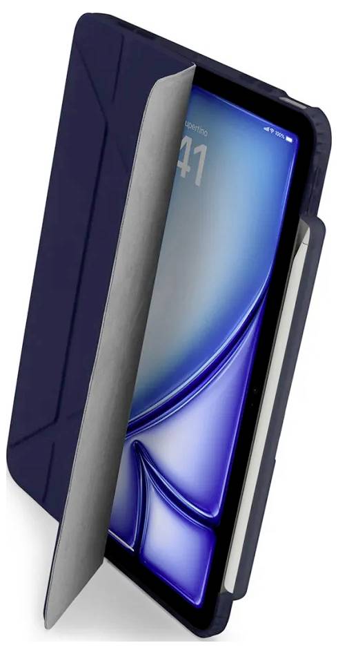 Pipetto Pipetto Origami No3 Pencil Case iPad Air Blauw iPad Cover / tas-6