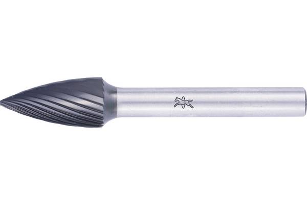 PFERD TOOLS 21122607 Freesstift    Lengte 60 mm Afmeting, Ø 10 mm Werklengte 20 mm Schachtdiameter 6 mm
