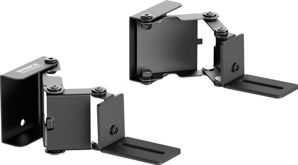 SpeaKa Professional SP-SBM-300 Wandbeugel voor soundbar Vloerwand  Afstand tot de muur (max.): 142 mm Zwart 1 stuk(s)