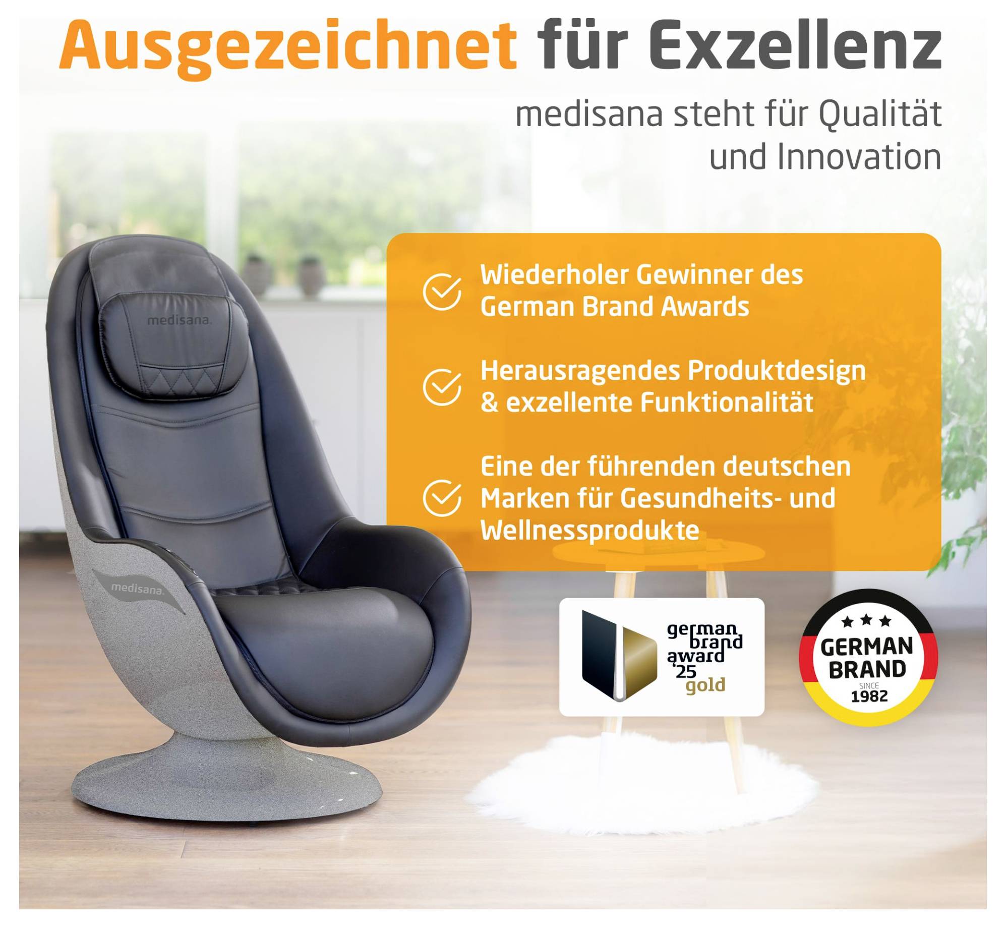 Medisana RS 670 Massagestoel 100 W Donkergrijs-4