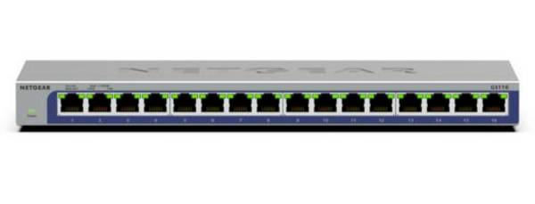 NETGEAR GS116-300EUS GS116v3 Netwerk switch RJ45  32 Gbit/s