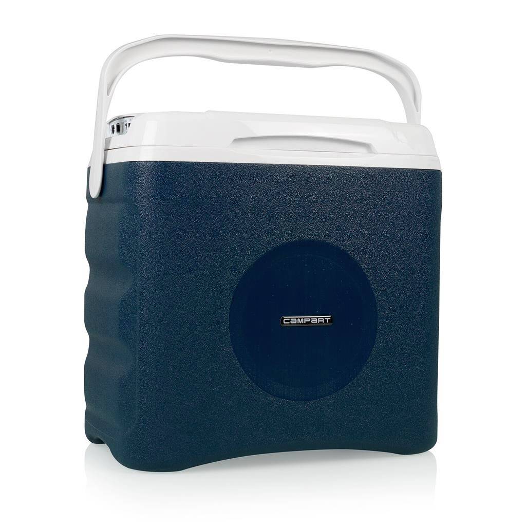 Campart Travel CB-8630 Koelbox Energielabel: F (A - G) Thermo-elektrisch 12 V, 230 V Blauw 29 l-0