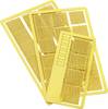 NOCH 0014297 H0 bovenrooster, geel Lasercut bouwpakket