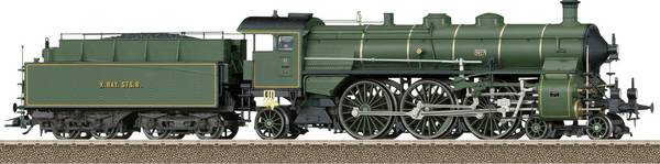 TRIX T25435 H0 stoomlocomotief geslacht S 3/6 „Hochhaxige”