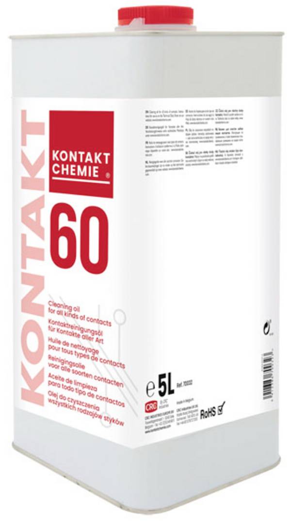 CRC 1034474 CONTACT 60 contactreiniger, oplosbaar in oxide  5 l