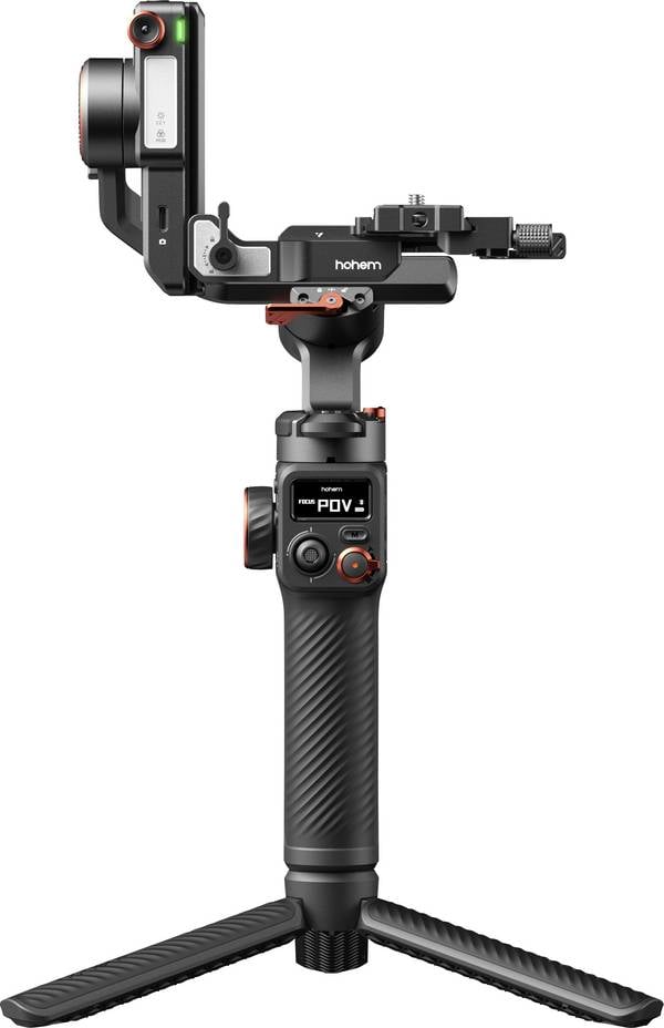 Hohem iSteady MT3 Pro Kit AI Gimbal elektrisch  Zwart Geïntegreerde accu Belastbaar tot 2.5 kg
