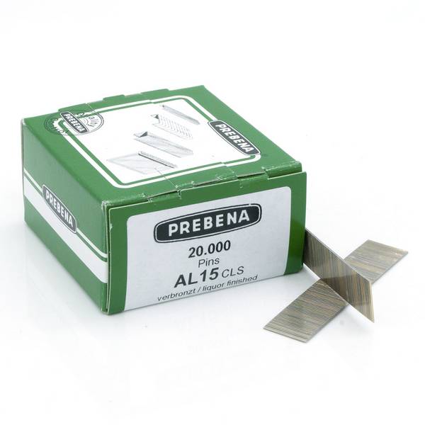 Prebena AL15CLS Nagels voor tacker  Afmeting, lengte 15 mm 20000 stuk(s)