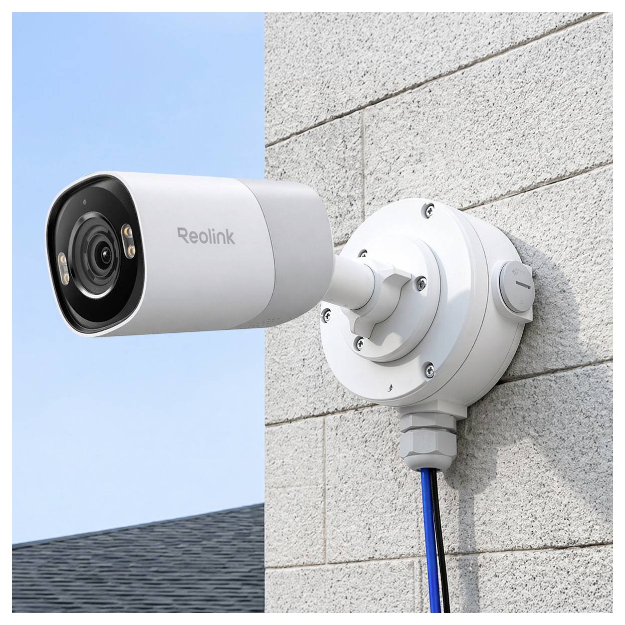 Reolink Weerbestendige aansluitdoos/montageplaat voor bewakingscamera's Junction Box RLA-JBS1 RLA-JBS1-7
