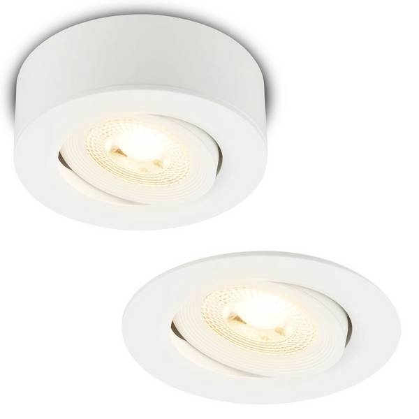 Briloner 7991016 Inbouwlamp   LED  Energielabel: F (A - G) Warmwit Wit