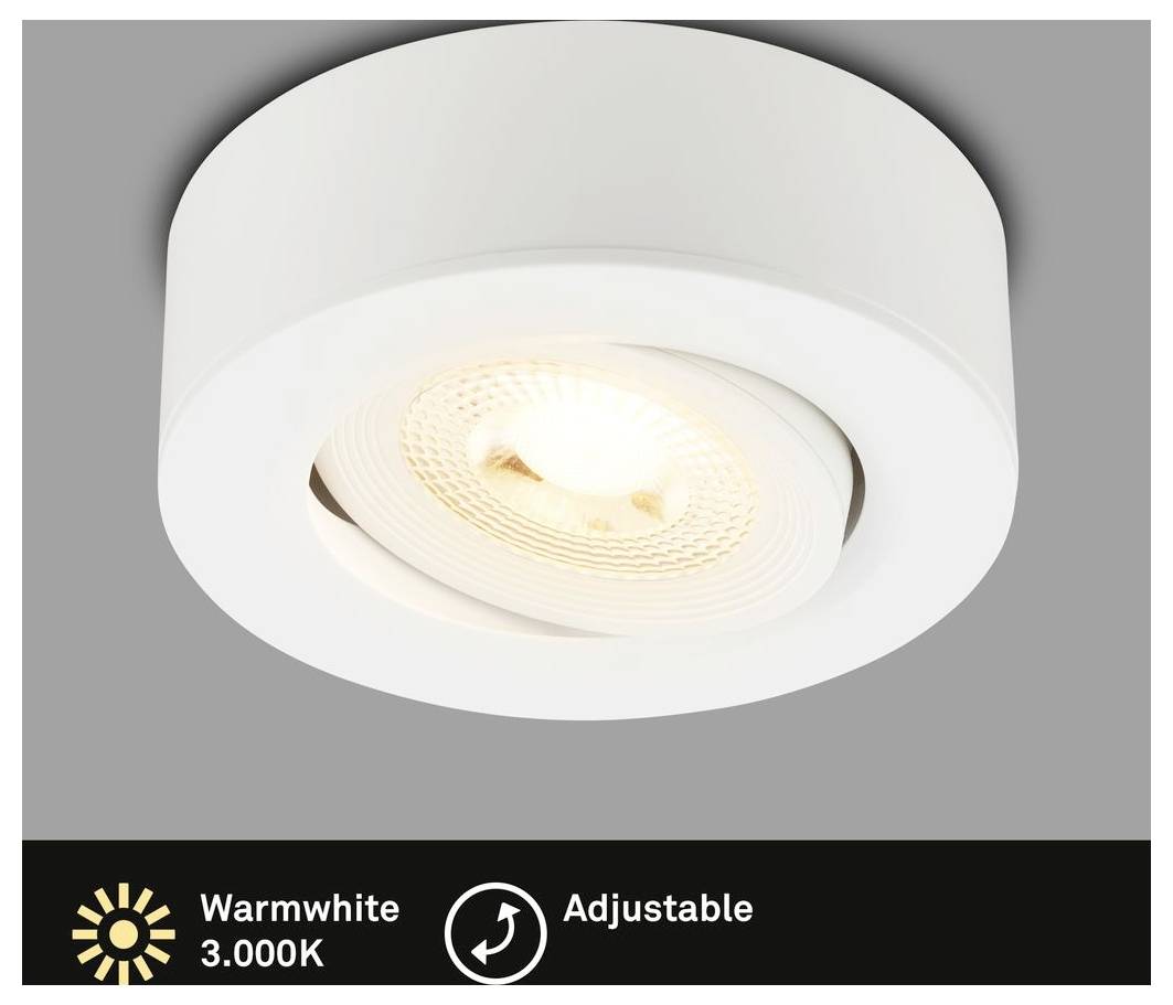 Briloner 7991016 Inbouwlamp LED Energielabel: F (A - G) Warmwit Wit-1