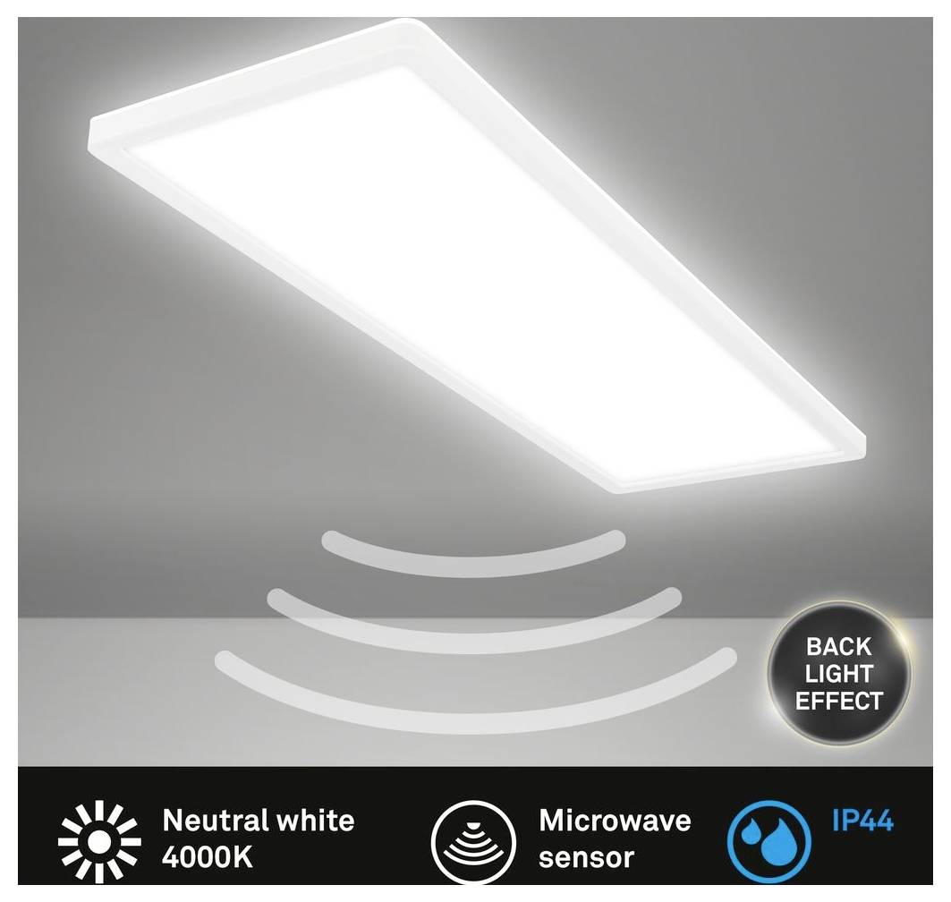 Briloner MOVE 7527416 Plafondlamp Energielabel: D (A - G) 22 W Wit-10