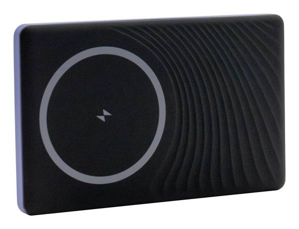 RealPower  Powerbank 5.000 mAh USB PD, Qi Wireless Charging, Magsafe  USB-C (met Power Delivery) Blauw