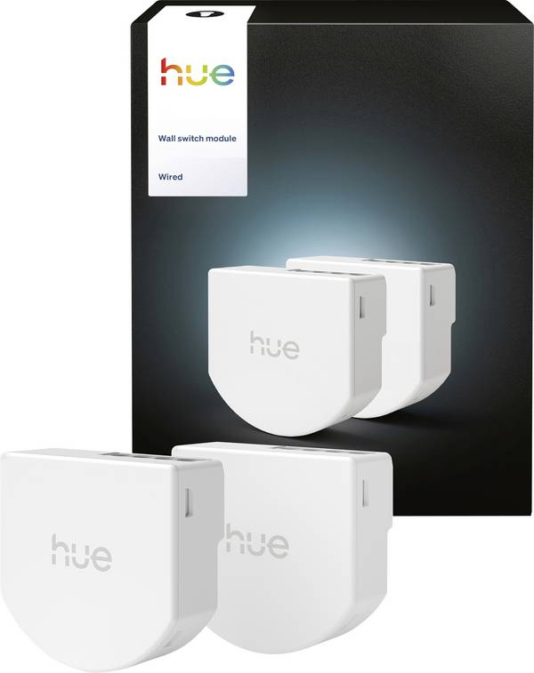 Philips Hue Hue Wandschakelaar, Module 8721103140555  Doppelpack  0.4 W