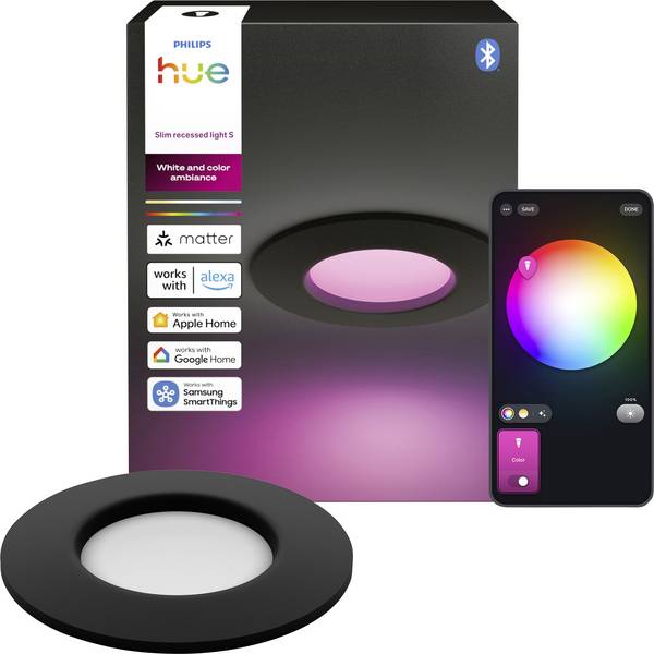 Philips Hue Hue LED-inbouwlamp 8721103109231  1er-Pack LED vast ingebouwd 0.5 W Warmwit tot koudwit