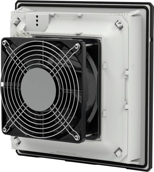 Pfannenberg PF 32000 24DC 54 9011 Filterventilatie 24 V/DC (b x h x d) 202 x 202 x 87 mm 1 stuk(s)