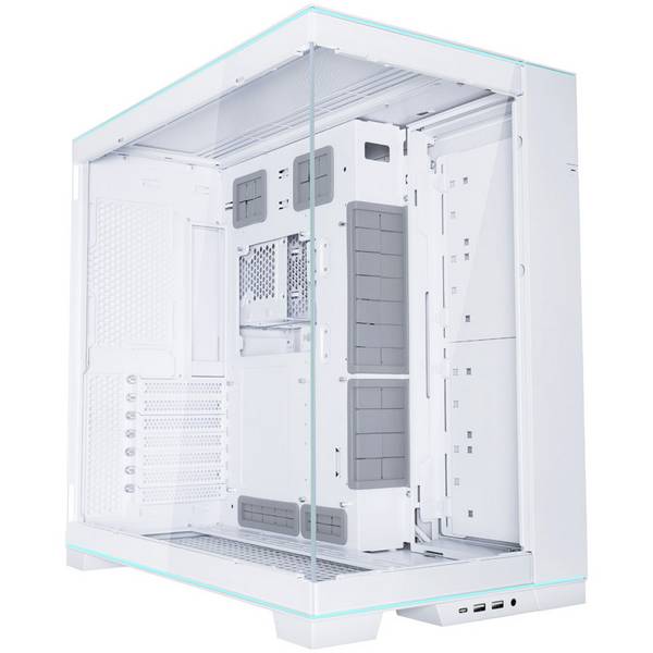 Lian Li O11D EVO Midi-tower PC-behuizing Wit Zijvenster, Stoffilter