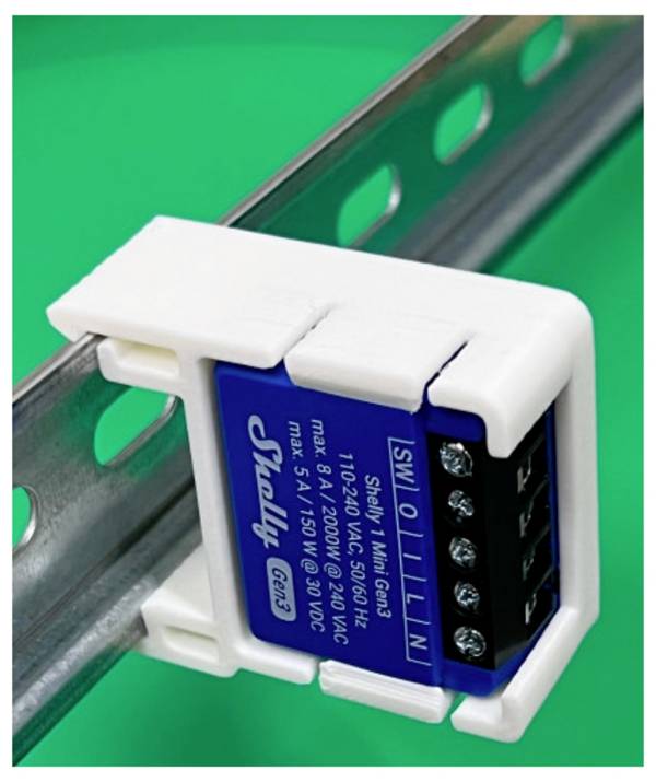 SOIXX  DIN-railmodule   Shelly