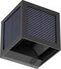 V-TAC VT-408CCT-B 24293 Wandlamp op zonne-energie met bewegingsmelder LED 9 W Zwart