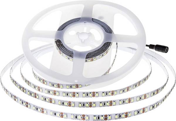 V-TAC VT-2835 168-IP20-N 212596 LED-strip Energielabel: D (A - G)  24 V/DC 5 m Warmwit  1 stuk(s)