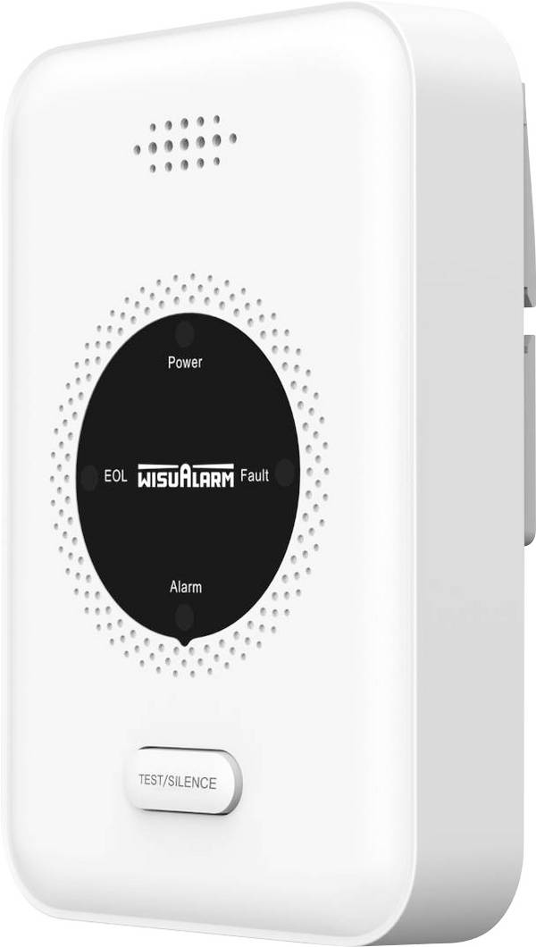 Wisualarm DHI-HY-GA20A-R8 Gasmelder  Koppelbaar werkt op het lichtnet Detectie van Methaan