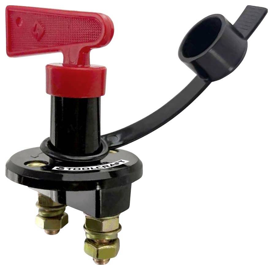 TOOLCRAFT TO-11347413 Accuschakelaar 12 V/DC, 24 V/DC