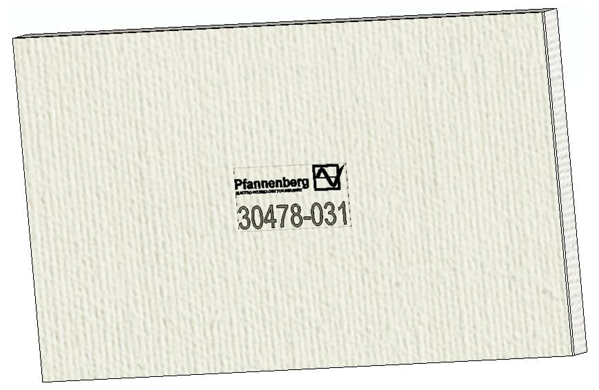 Pfannenberg FM PTF 1200 246x146 Reservefiltermat (b x h x d) 146 x 246 x 10 mm Piece 20 stuk(s)