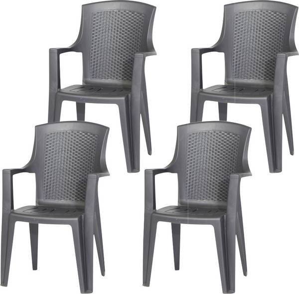Progarden Eden SET 4x St-Ses anthr. M73551 Tuinmeubelset  Antraciet