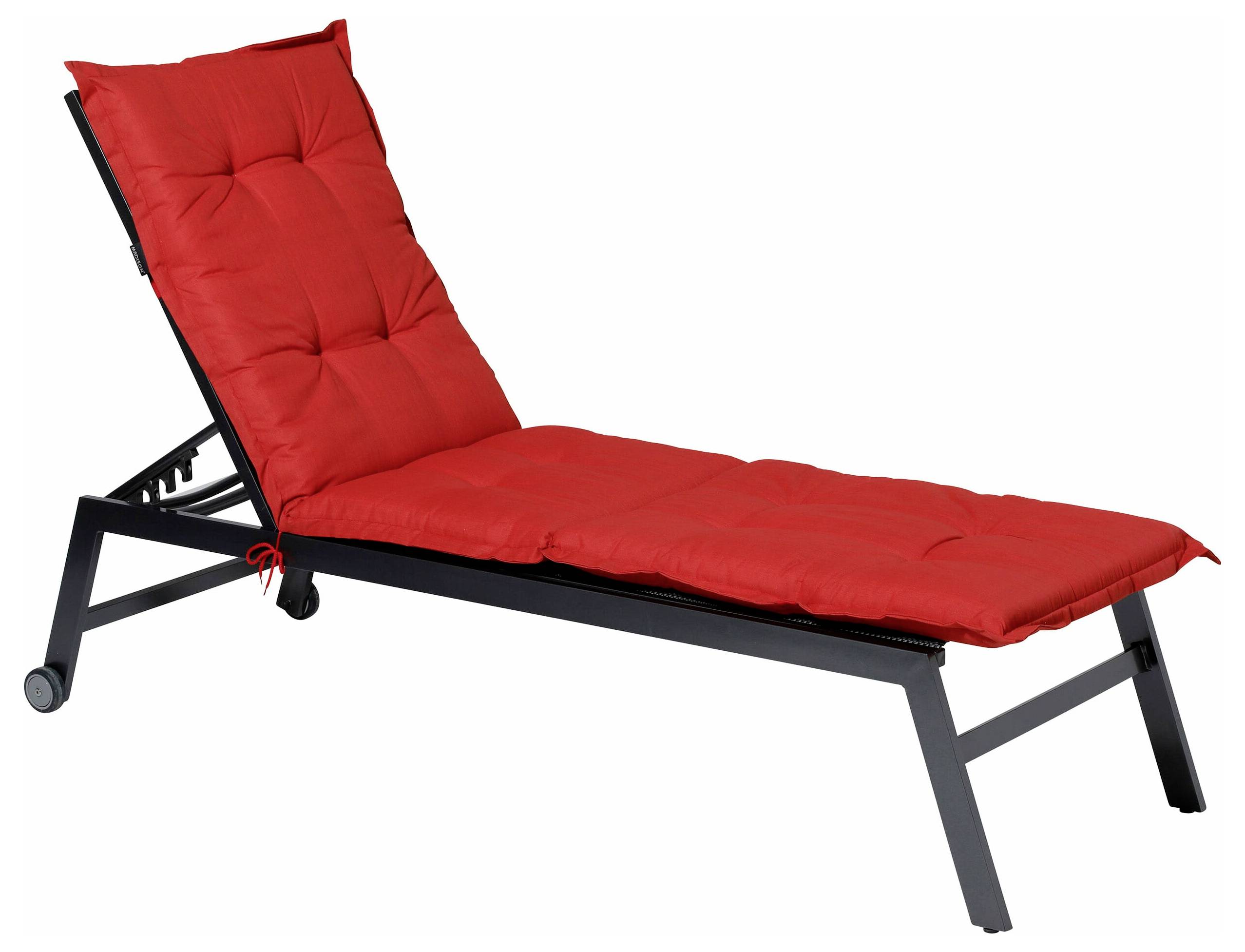 Madison Basic red Liegenauflage LIGSA048 Beschermplaat voor statafel Rood-2