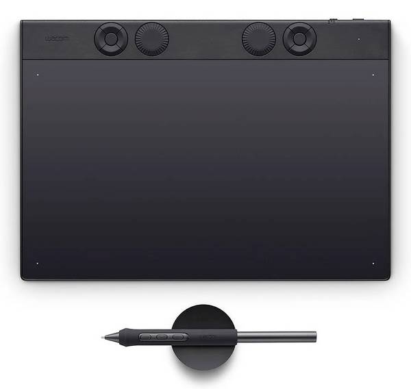 Wacom Intuos Pro Medium Grafisch tablet USB, Bluetooth  Zwart