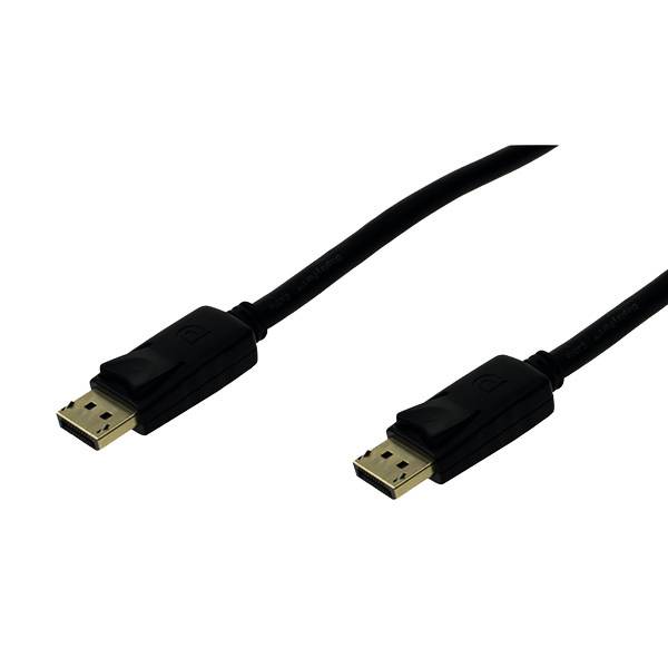 Bachmann DisplayPort TV, monitor DisplayPort  3 m Zwart