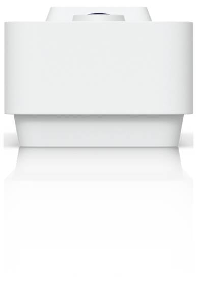 Witte moderne cilindrische plafondlamp op een eenvoudige achtergrond