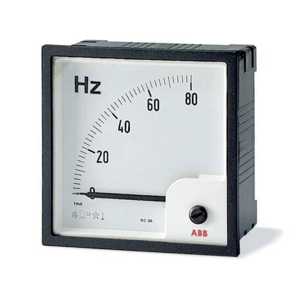 ABB FRZ-240/96 Analoge frequentiemeter  35 Hz - 400 Hz