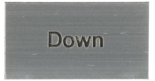 ABB 1SFA611930R1042 MA6-1042 Etiket Opdrukmotief Ab 1 stuk(s)-1