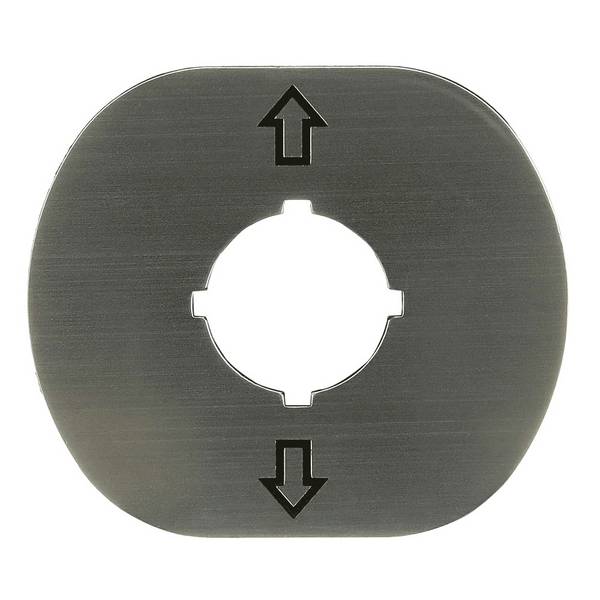 ABB 1SFA611930R1240 MA6-1240 Etiket Opdrukmotief Pijlmarkering Zwart 1 stuk(s)