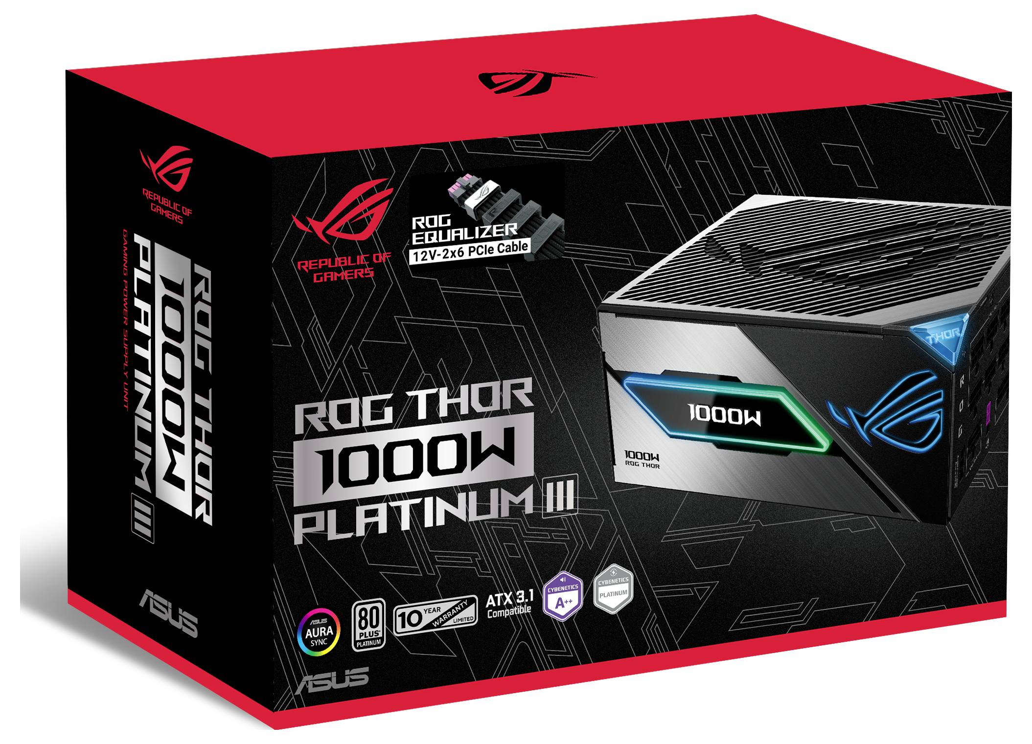 Asus ROG THOR PC-netvoeding 1000 W ATX 80 Plus Platinum-11