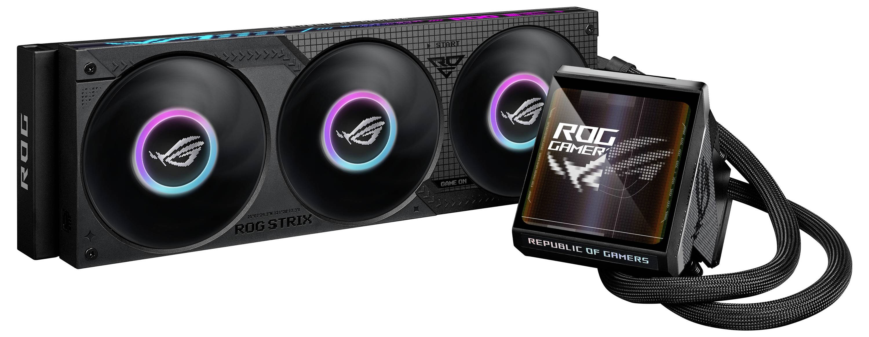 ASUS ROG STRIX LC IV 360 ARGB LCD waterkoeling – Foto 2 van 2
