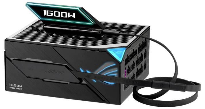 Asus ROG-THOR-1600T3-GAMING-EVO PC-netvoeding 1600 W ATX 80 Plus Titanium-1