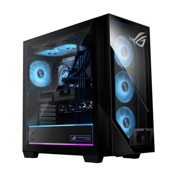 Asus Game-PC ROG G700 2.5 cm (1 inch) 265KF 5.5 GHz 12 GB RAM 1 TB SSD Extra video-adapter (model): Nvidia GeForce RTX 5070 GDDR7 90PF0561-M03HZ0