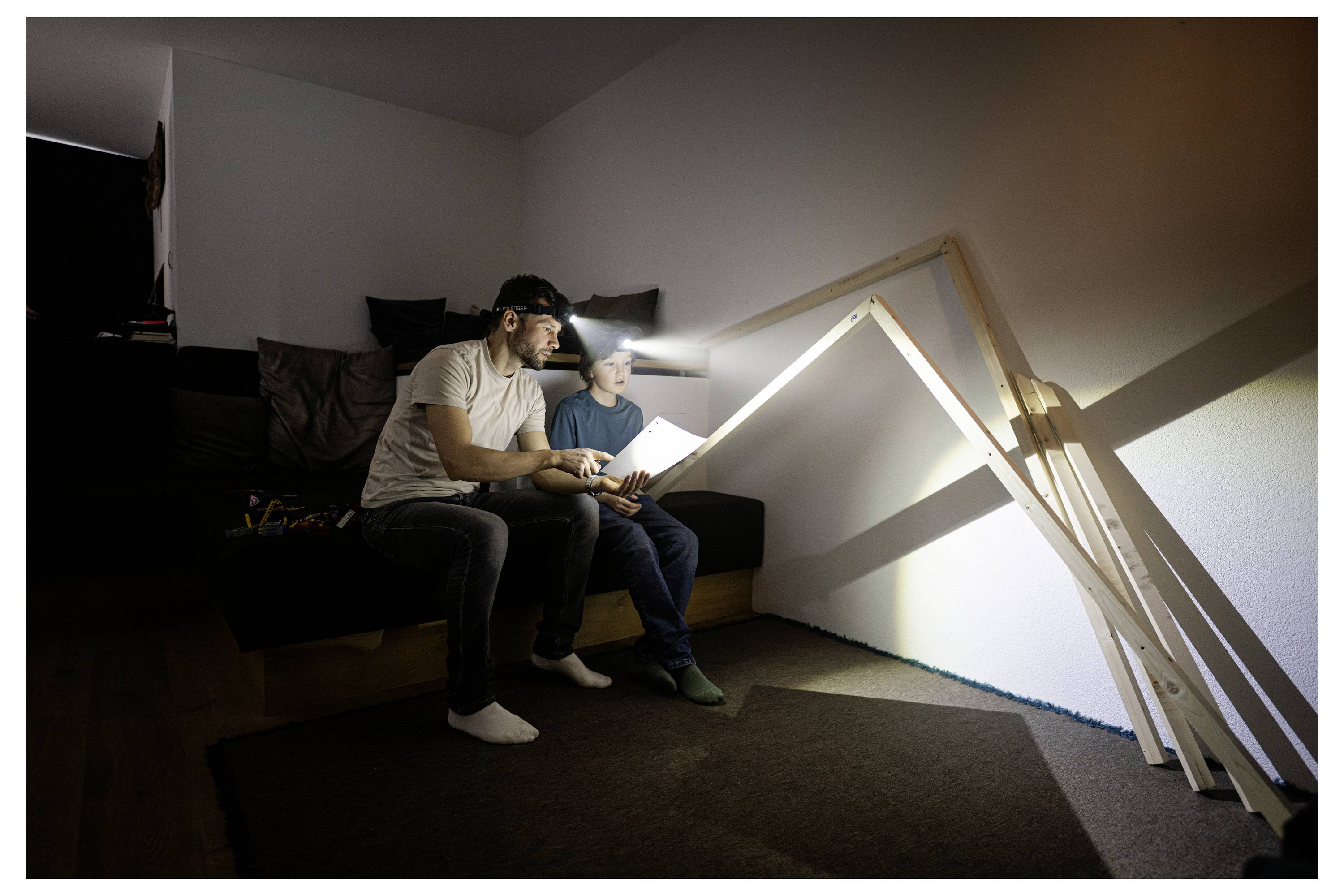 Ledlenser H5R Hoofdlamp LED werkt op een accu 750 lm 4.75 h-28