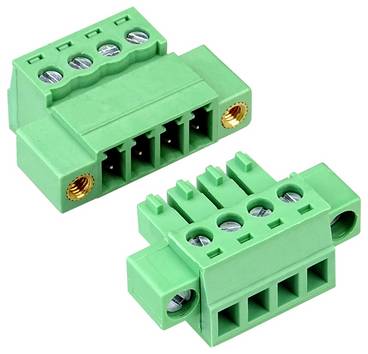 Donau Elektronik HNS381-02 Connectoren Aantal rijen 1 PA66, Messing, Staal    8 A  300 V