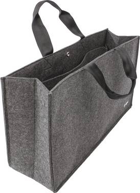 Sigel Desk Sharing Bag Basic L | 50 x 28 x 15 cm Laptoptas Geschikt voor max. (laptop): 43,9 cm (17,3")  Donkergrijs