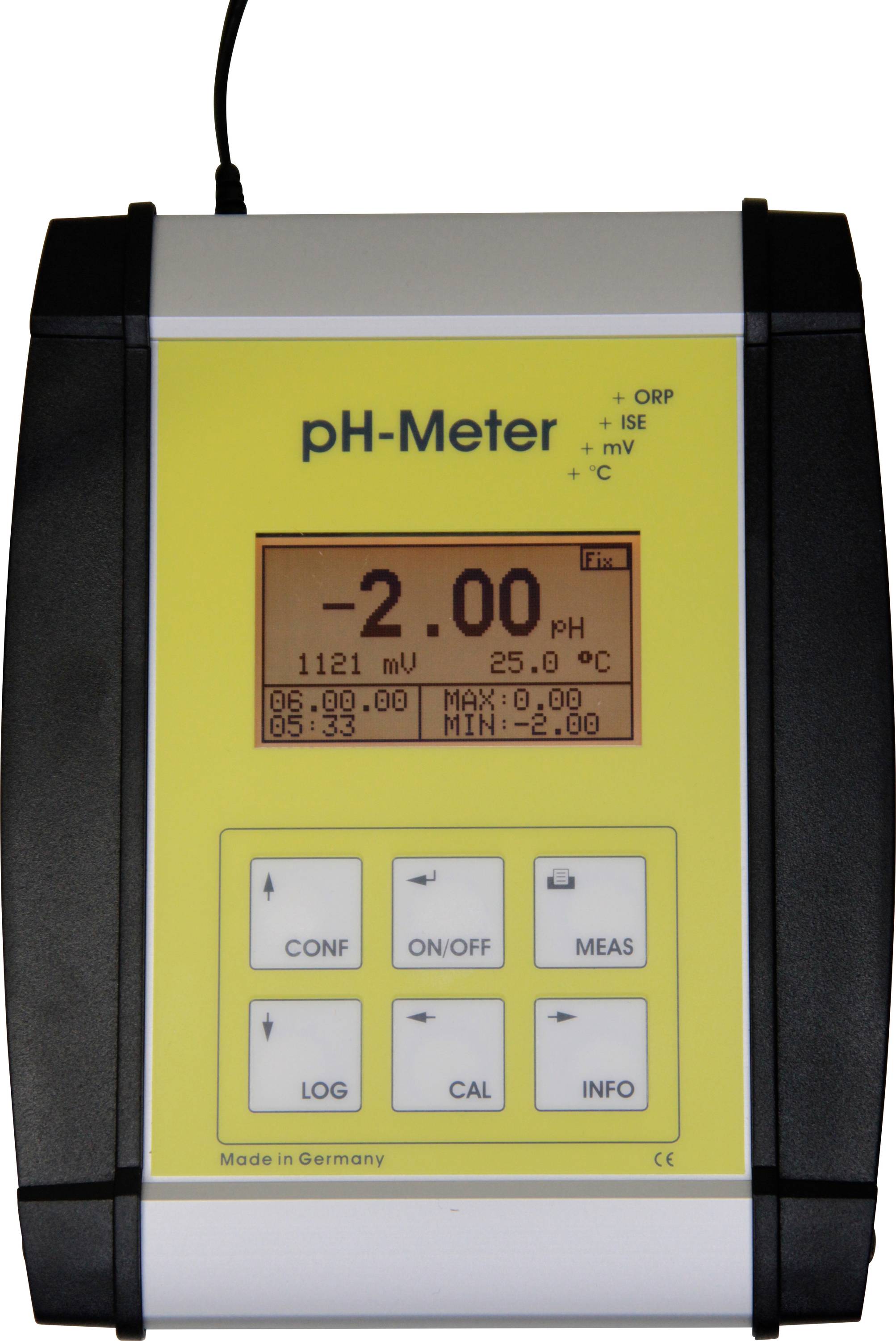 SM PTM40 Combimeter pH-waarde, Redox (ORP), mV, Temperatuur-0
