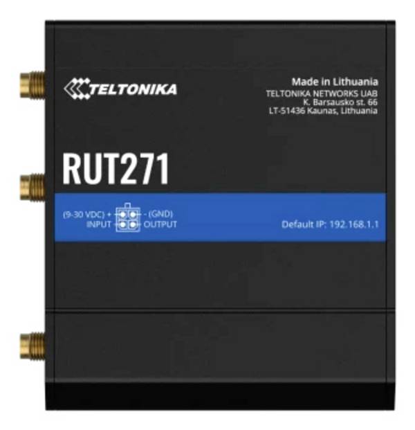 Teltonika TELTONIKA RUT271 Redcap 5G Router eSIM Router