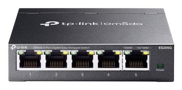 TP-LINK ES205G Omada ES205G V1 Managed Netwerk Switch 5 poorten 10 GBit/s