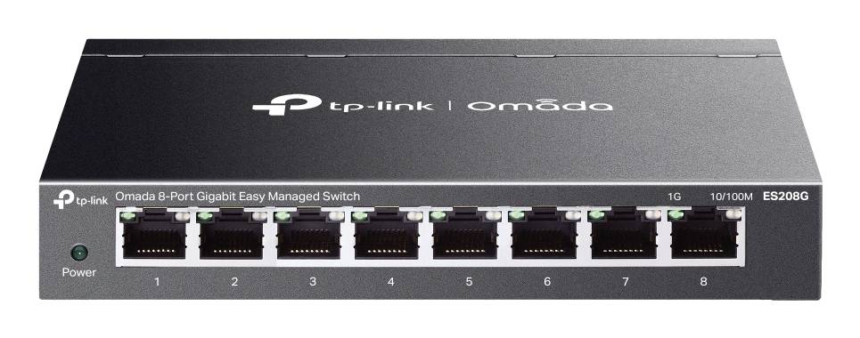 TP-LINK ES208G Omada ES208G V1 Managed Netwerk Switch 8 poorten 16 GBit/s-0