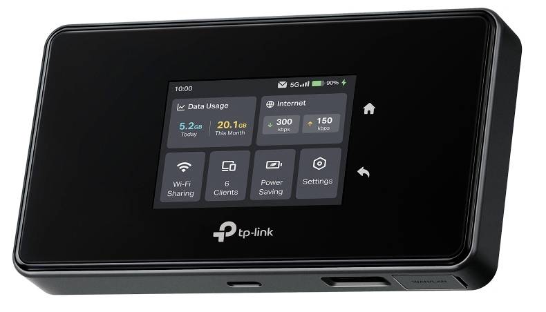 TP-LINK M8550 V1 WiFi-router met modem Geïntegreerd modem: 5G 5 GHz-0
