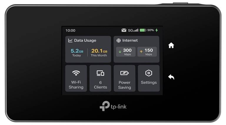 TP-LINK M8550 V1 WiFi-router met modem Geïntegreerd modem: 5G 5 GHz-2