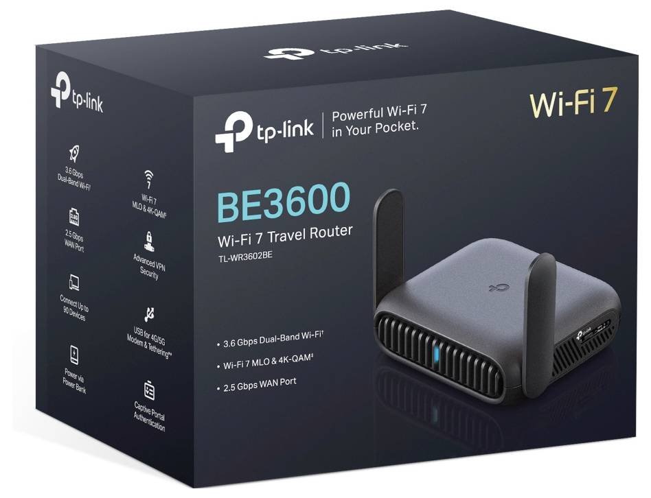 TP-LINK TL-WR3602BE V1 WiFi-router 2.4 GHz, 5 GHz-4