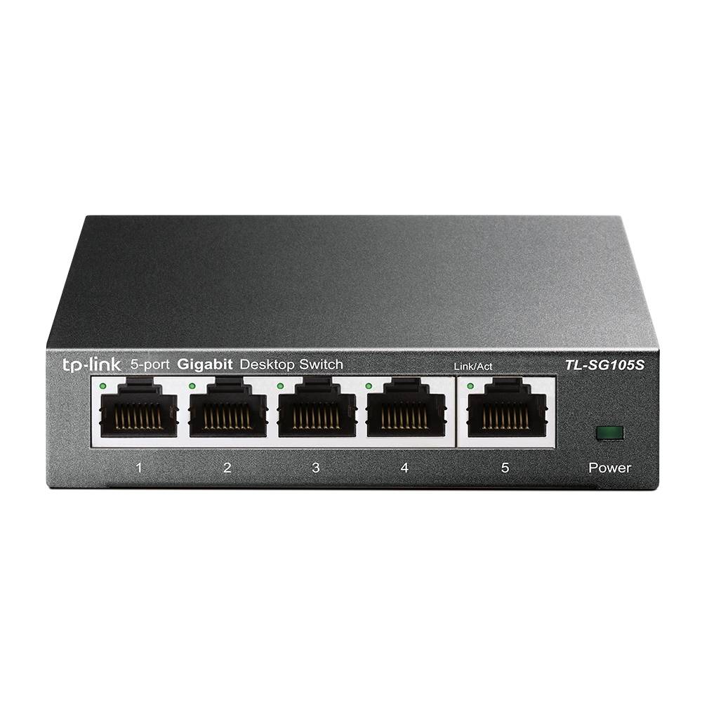 TP-LINK TL-SG105S V2 Netwerk switch 5 poorten-0