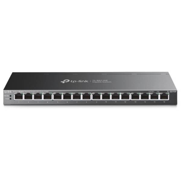 TP-LINK TL-SG116P TL-SG116P V1 Netwerk switch  32 Gbit/s
